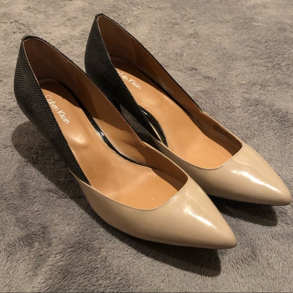 Calvin Klein | Shoes | Calvin Klein Kitten Heels | Poshmark
